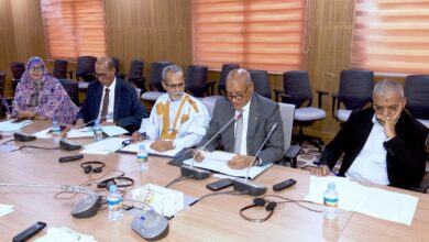 صورة لجنة المالية تدرس ميزانية الجمعية الوطنية (البرلمان)