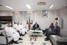 صورة وزير الشؤون الاقتصادية يبحث مع مدير الصندوق الكويتي سبل تعزيز الشراكة