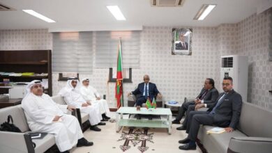 صورة وزير الشؤون الاقتصادية يبحث مع مدير الصندوق الكويتي سبل تعزيز الشراكة