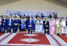 صورة رئيس الجمهورية يشرف على وضع حجر الأساس لمشروع تزويد مدينة كيفة بالماء الصالح للشرب