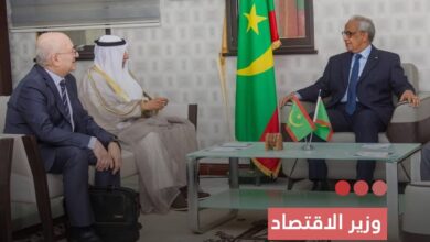 صورة وزير الاقتصاد يبحث مع الصندوق العربي تعزيز الشراكة ودعم المشاريع التنموية