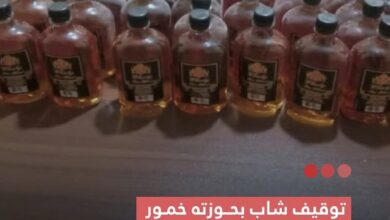 صورة الدرك الوطني يضبط كمية من الخمور بحوزة شاب على طريق نواكشوط-تكنت