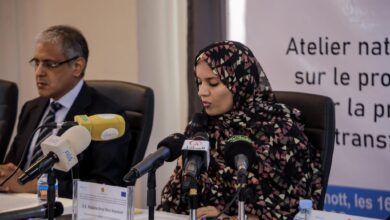 صورة وزيرة المياه تشرف على افتتاح ورشة حول إدارة المياه العابرة للحدود