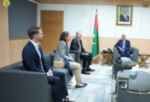 صورة وزير الدفاع يستقبل المبعوثة الخاصة لمنطقة الساحل بوزارة الخارجية الألمانية