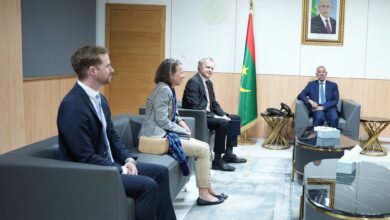 صورة وزير الدفاع يستقبل المبعوثة الخاصة لمنطقة الساحل بوزارة الخارجية الألمانية