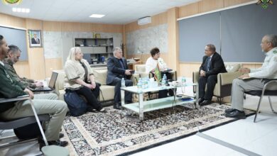 صورة ألامين العام لوزارة الدفاع يستقبل وفدا من منظمة حلف شمال الأطلسي