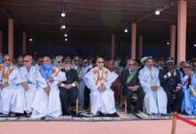 صورة رئيس الجمهورية يشرف على إطلاق النسخة الرابعة عشرة من مهرجان مدائن التراث في مدينة وادان