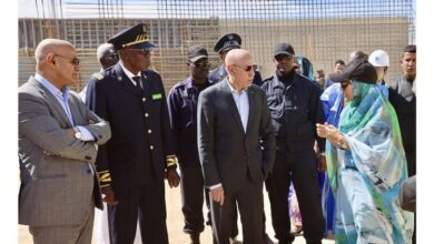 صورة رئيس الجمهورية يتفقد أشغال تنفيذ مشروع تزويد 165 قرية بالمياه وري 3500 هكتار