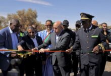 صورة رئيس الجمهورية يدشن طريق بوكى – كيهيدي