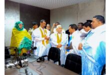 صورة وزير الثقافة والفنون يزور محطة إذاعة موريتانيا في وادان