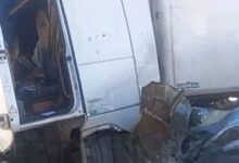 صورة وفاة ثلاثة أشخاص في حاديث سير على طريق نواذيبو