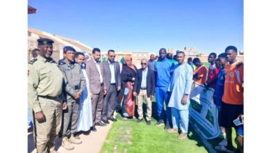 صورة انطلاق النسخة الثانية من البطولة المدرسية على مستوى منطقة الشمال في مدينة أطار