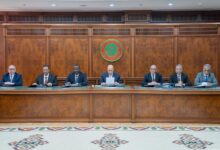 صورة رئيس غزواني يترأس المجلس الأعلى للقضاء بالقصر الرئاسي بنواكشوط