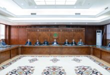 صورة رئيس الجمهورية يترأس اجتماع المجلس الأعلى للقضاء