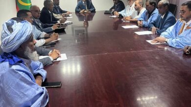 صورة وزير الشؤون الإسلامية يجتمع برؤساء وممثلي الجمعيات والهيئات الناشطة في مجال العمل الخيري