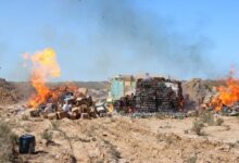 صورة الجمارك الموريتانية تعلن إتلاف كميات كبيرة من الأدوية المزورة والمستوردة بطرق غير شرعية، والخمور، والمواد الغذائية المنتهية الصلاحية