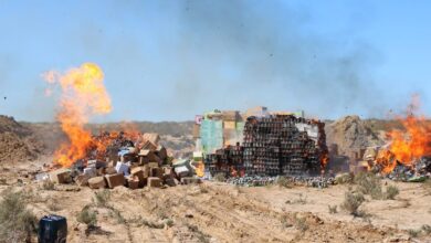 صورة الجمارك الموريتانية تعلن إتلاف كميات كبيرة من الأدوية المزورة والمستوردة بطرق غير شرعية، والخمور، والمواد الغذائية المنتهية الصلاحية