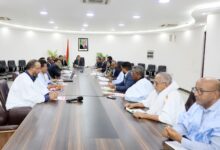 صورة الوزير الأول يترأس اجتماع حول منتوج الأرز المحلي