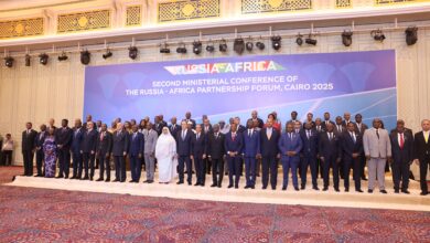 صورة وزير الشؤون الخارجية يشارك في فعاليات النسخة الثانية من المؤتمر الوزاري الأفريقي الروسي