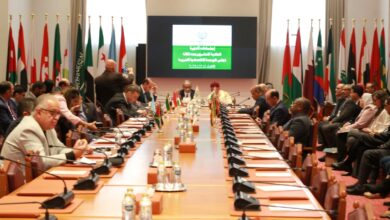 صورة انتخاب السيد محمدي احمد الني أمينا عاما لمجلس الوحدة الاقتصادية العربية