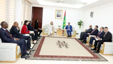 صورة الوزير الأول يستقبل المديرة العامة للعمليات في البنك الدولي