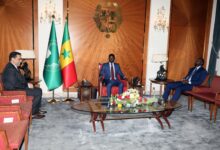 صورة الرئيس السنغالي يستقبل الوزير الأول