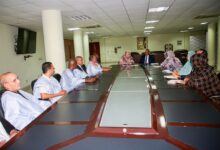 صورة وزيرة التجارة والسياحة  تترأس اجتماعًا مع اتحادية التجارة لبحث المراجعة الدورية للأسعار