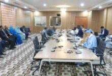 صورة لجنة الموارد البشرية بالجمعية الوطنية تدرس مشروع القانون المتعلق باتفاقية تمويل