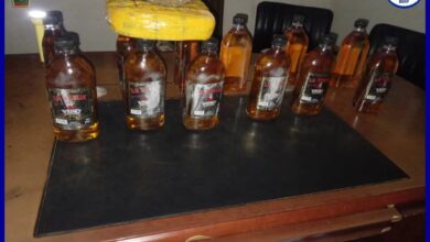 صورة الدرك الوطني  يعلن ضبط كمية من القنب الهندي والخمور