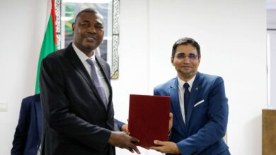 صورة وزير تمكين الشباب :  يشرف على حفل توديع الأمين العام للقطاع سابقًا