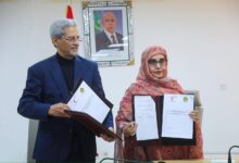 صورة وزارة البيئة توقع اتفاقية شراكة مع الهلال الأحمر الموريتاني