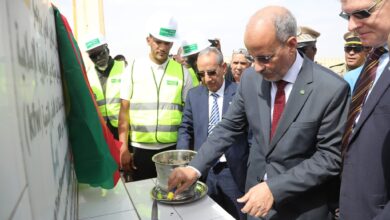 صورة وزير التكوين المهني يشرف على وضع حجر الأساس لتوسعة مدرسة التعليم التقني برصو