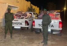 صورة الجمارك تضبط سبعة أطنان من الأرز المهرب في كوركول وكيدماغه