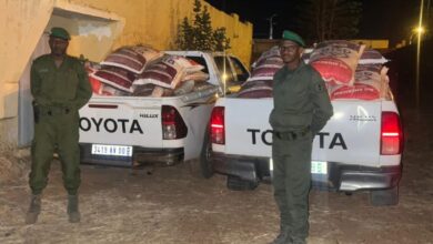 صورة الجمارك تضبط سبعة أطنان من الأرز المهرب في كوركول وكيدماغه