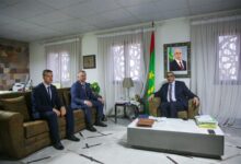 صورة وزير التعليم العالي يلتقي القائم بالأعمال بسفارة أوكرانيا في ن موريتانيا