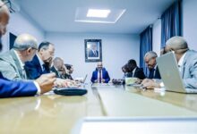 صورة وزير التكوين المهني يستقبل بعثة من الوكالة الفرنسية للتنمية