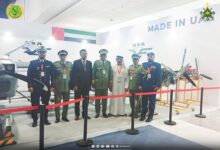 صورة قائد الأركان العامة للجيوش يشارك في معرض أبوظبي للأنظمة غير المأهولة والمحاكاة والتدريب
