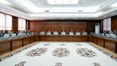 صورة قائمة تعبينات مجلس الوزراء خلال اجتماعه  اليوم بالقصر الرئاسي