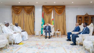 صورة رئيس الجمهورية يستقبل المبعوث الخاص للرئيس الغامبي