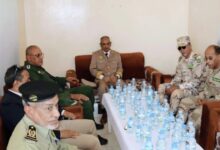 صورة المدير العام للأمن الوطني يقوم بزيارة تفقدية إلى عبارة روصو ( المعبر الحدودي)