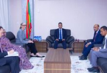 صورة وزير الشؤون الإسلامية يستقبل القائمة بالأعمال بسفارة الولايات المتحدة الأمريكية