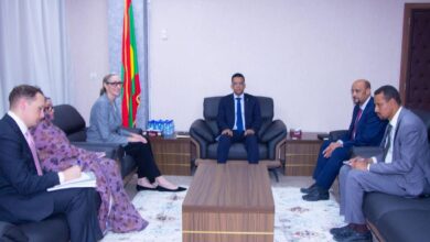 صورة وزير الشؤون الإسلامية يستقبل القائمة بالأعمال بسفارة الولايات المتحدة الأمريكية