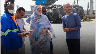 صورة المدير العامة لمركزية الشراء تؤدي زيارة ميدانية لميناء نواكشوط ومستودعات التخزين لضمان جاهزية تموين البرامج الاجتماعية والزراعية