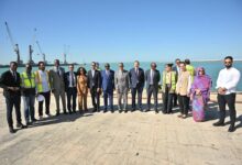 صورة المدير العام للميناء يستقبل وفدًا من اللجنة الاقتصادية لإفريقيا التابعة للأمم المتحدة