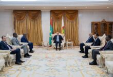 صورة رئيس الجمهورية يستقبل وفدا من لجنة الأمم المتحدة الاقتصادية لإفريقيا