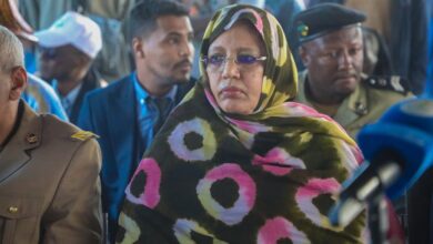 صورة مفوضية الأمن الغذائي تطلق توزيعات غذائية  لصالح متضرري فيضانات تجمع “تاگة” بمقامة