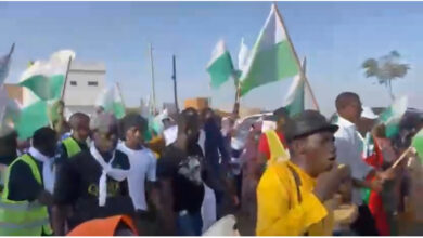 صورة حزب الاتحاد من أجل الديمقراطية والتقدم (UDP)ينظم استقبالًا شعبيًا لرئيس الجمهورية بمدينة كيهيدي