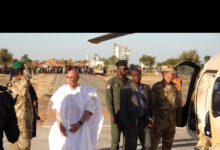 صورة رئيس الجمهورية يصل إلى مقامه ثاني محطات جولته بولاية كوركول وسط استقبال شعبي حاشد