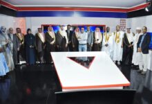 صورة رئيس الجمعية الوطنية يستقبل وفدا برلمانيا سعوديا