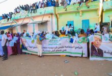 صورة امبود: استقبال شعبي حاشد من مجتمع “التآزر” لفخامة رئيس الجمهورية